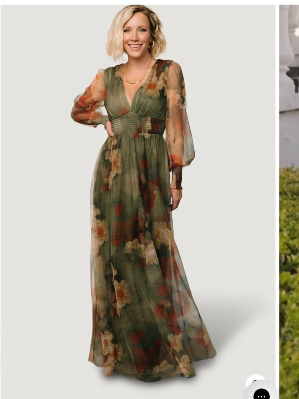 Baltic Born Layla Tulle Maxi Dress - Size M